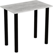 Stół stolik 80x50 beton nogi czarne