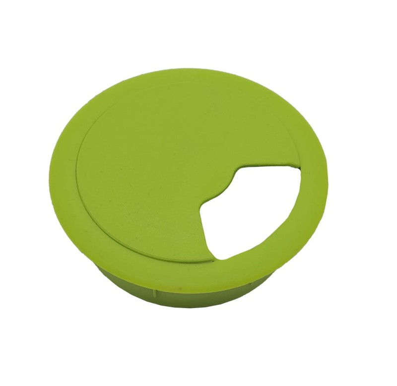 PRZEPUST KABLOWY MEBLOWY KABLE 6cm LIMONKOWY