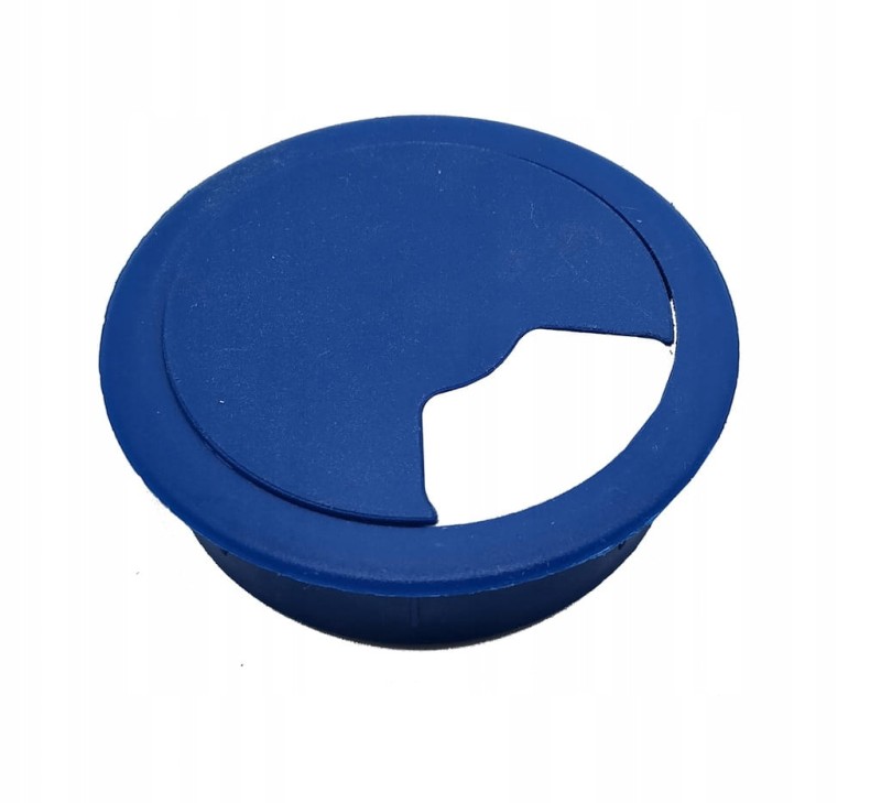 PRZEPUST KABLOWY MEBLOWY NA KABLE 6cm GRANATOWY