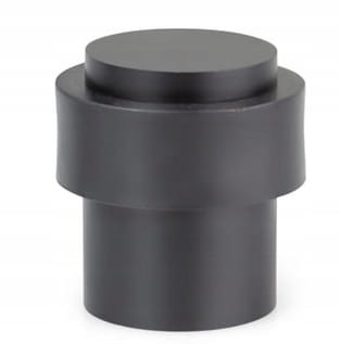 ODBOJNIK ODBÓJ DRZWI PODŁOGOWY "V" PRZYKRĘCANY ZEWNĘTRZNY WEWNĘTRZNY CZARNY