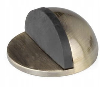 ODBOJNIK ODBÓJ DRZWI PODŁOGOWY "V" SAMOPRZYLEPNY OKRĄGŁY PATYNA