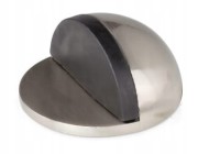 ODBOJNIK ODBÓJ DRZWI PODŁOGOWY "V" SAMOPRZYLEPNY OKRĄGŁY SZCZOTKOWANY