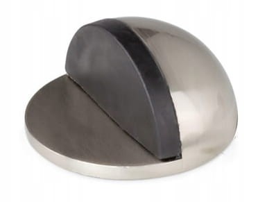 ODBOJNIK ODBÓJ DRZWI PODŁOGOWY "V" SAMOPRZYLEPNY OKRĄGŁY SZCZOTKOWANY