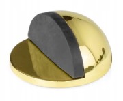 ODBOJNIK ODBÓJ DRZWI PODŁOGOWY "V" SAMOPRZYLEPNY OKRĄGŁY ZŁOTY