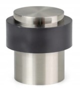 ODBOJNIK ODBÓJ DRZWI PODŁOGOWY "V" PRZYKRĘCANY ZEWNĘTRZNY WEWNĘTRZNY INOX