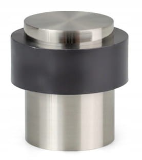 ODBOJNIK ODBÓJ DRZWI PODŁOGOWY "V" PRZYKRĘCANY ZEWNĘTRZNY WEWNĘTRZNY INOX