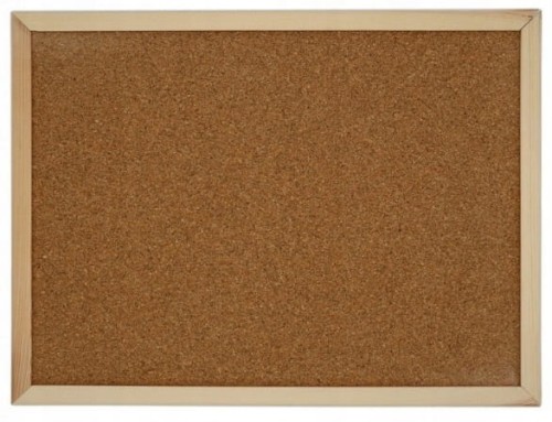 TABLICA KORKOWA DREWNIANA W RAMIE 40x60 60x40