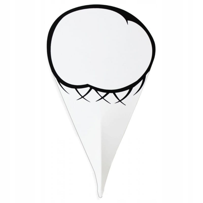 ETYKIETA CENÓWKA LODY LODÓW BABECZKA CZARNA 1 x