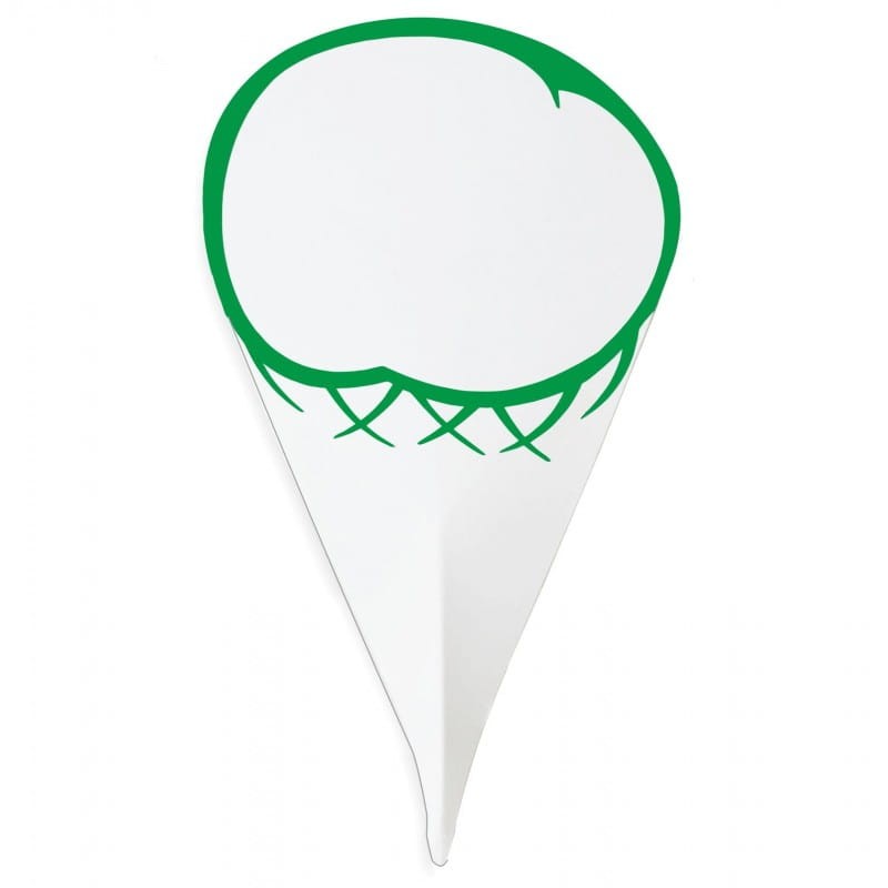 ETYKIETA CENÓWKA LODY LODÓW BABECZKA ZIELONA 1 x