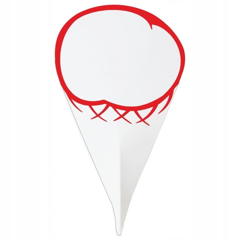 ETYKIETA CENÓWKA LODY LODÓW BABECZKA CZERWONA 1 x