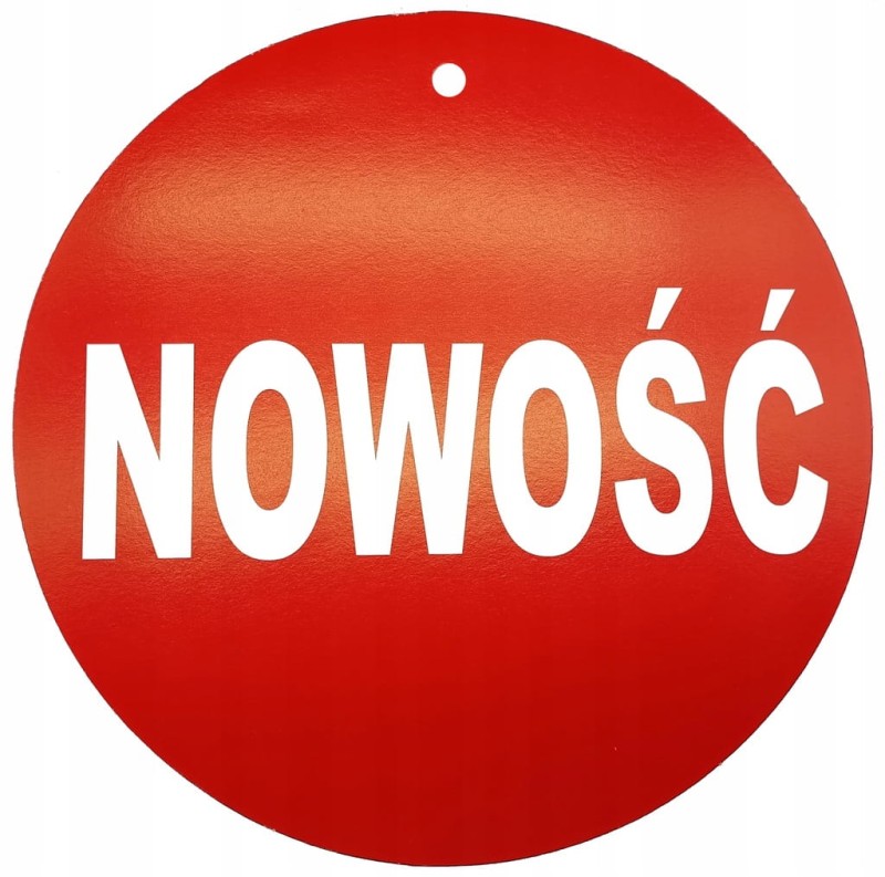 ETYKIETA PROMOCYJNA PRZECENA NOWOŚĆ 24cm 1szt