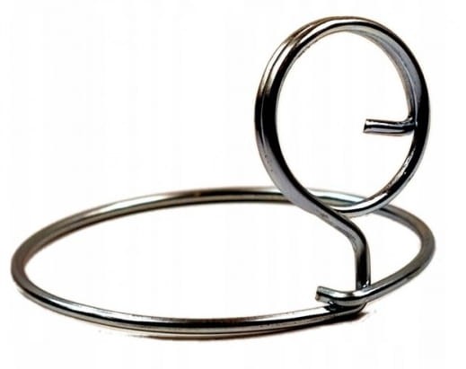 PODSTAWKI METALOWE DO ETYKIET CEN MIĘS 3cm 20szt