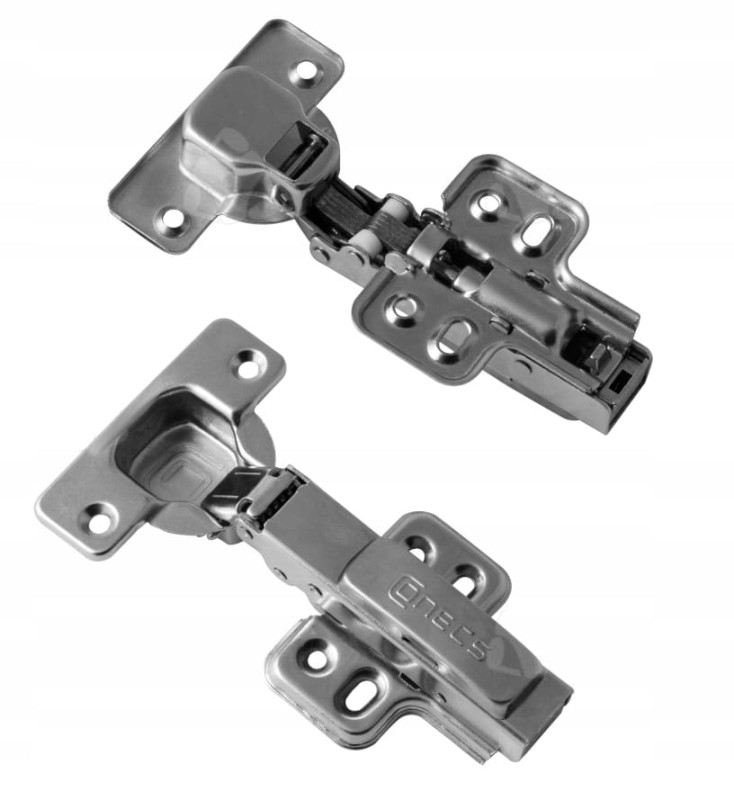 ZAWIAS NAKŁADANY + PROWADNIK H=0 CICHY DOMYK 1szt