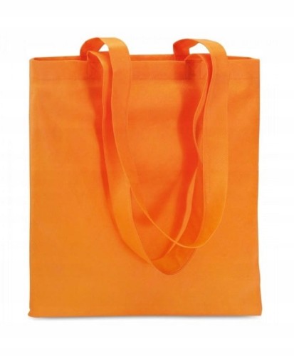 TORBA WOREK NA RAMIĘ ZAKUPY MATERIAŁOWA POMARAŃCZ