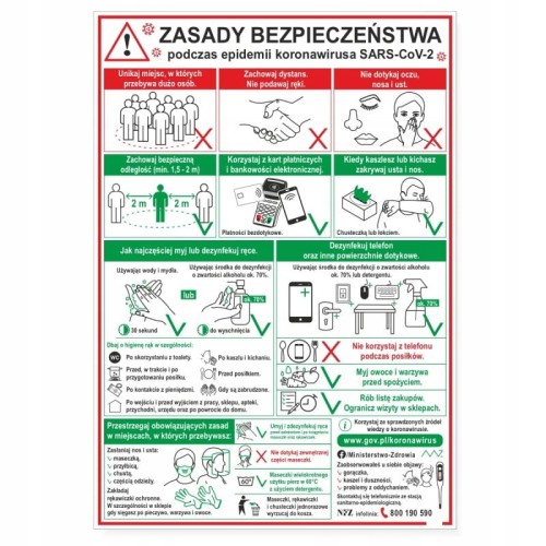 INSTRUKCJA BEZPIECZEŃSTWA PODCZAS EPIDEMII