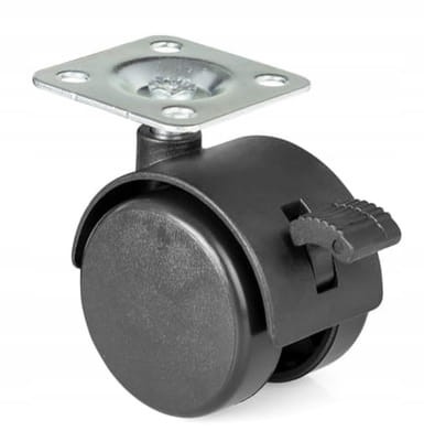 KÓŁKO DO MEBLI MEBLOWE STOLIKÓW SKRZYŃ SZAFKI SZAFY Z HAMULCEM 1szt