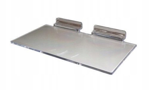 PÓŁKA PLEXI DO PŁYTY PANELU MDF SHOPWALL 20x10