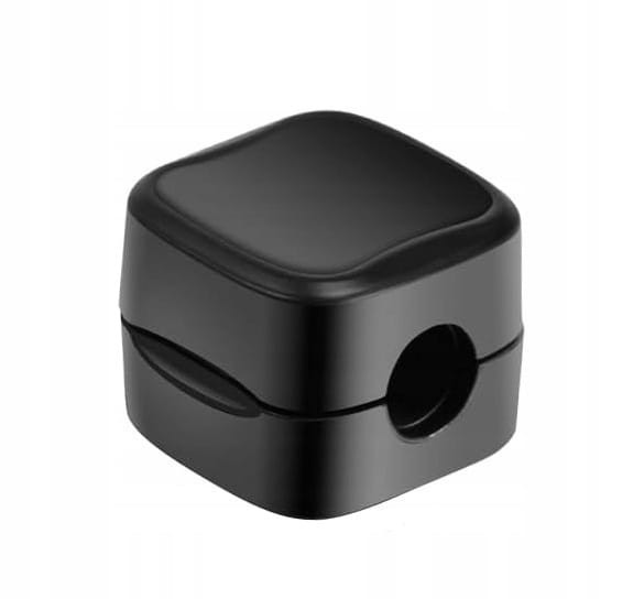 UCHWYT KOSTKA NA KABLE MAGNETYCZNA CZARNA 1 SZTUKA
