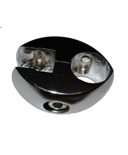 ZŁĄCZE WSPORNIK DO PŁYT JEDNOSTRONNY CHROM FI25