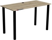 Biurko gamingowe 120x60 RkGaming dąb craft szary