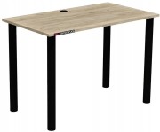 Biurko gamingowe 100x60 RkGaming dąb craft szary
