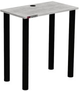 Małe biurko gamingowe RkGaming 70x40 beton