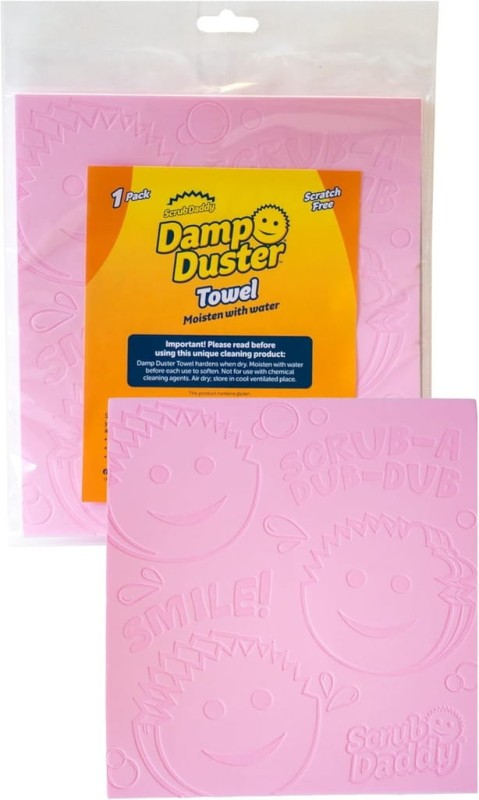 SCRUB DADDY MAGICZNY RĘCZNIK GĄBKA ORYGINALNA DO CZYSZCZENIA RÓŻOWA