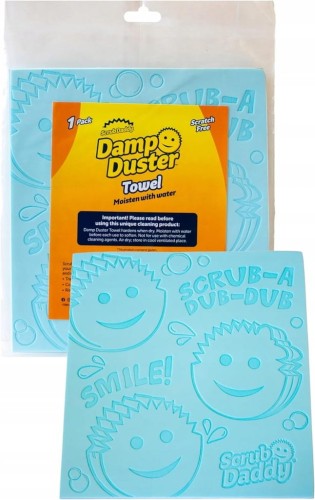 SCRUB DADDY MAGICZNY RĘCZNIK GĄBKA ORYGINALNA DO CZYSZCZENIA NIEBIESKA