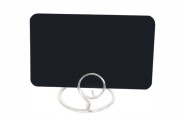 Cenówki kredowe czarne 55x90 mm 50 sztuk etykiety tabliczki cenowe