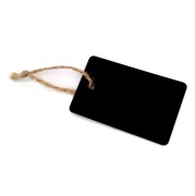 Cenówki kredowe 55x90 na sznurku - 10 sztuk metki kredowe zmywalne