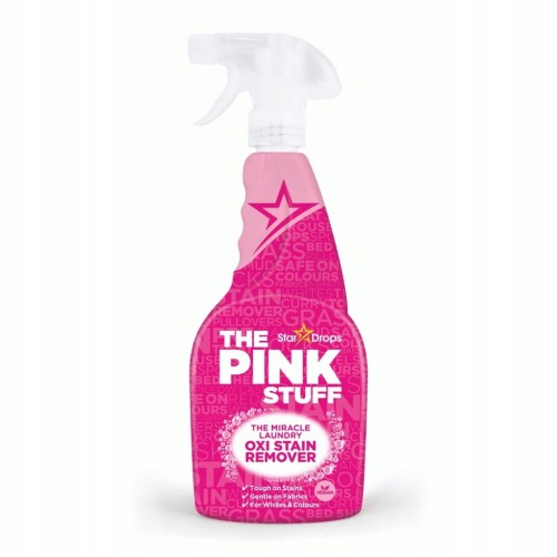 Odplamiacz w Sprayu The Pink Stuff Oxi Stain Remover do Koloru Bieli 500ml