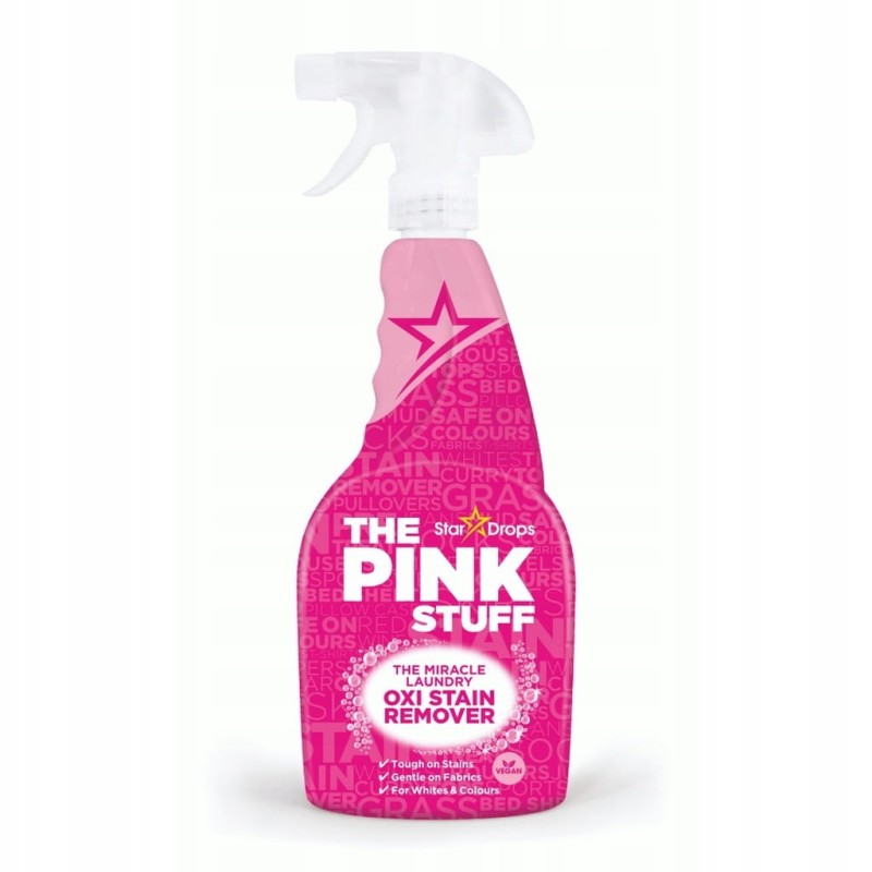 Odplamiacz w Sprayu The Pink Stuff Oxi Stain Remover do Koloru Bieli 500ml