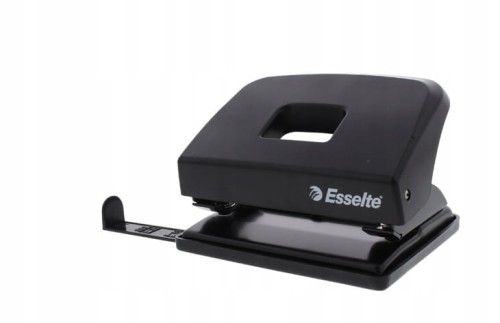 Dziurkacz biurkowy Esselte czarny biurowy do biura