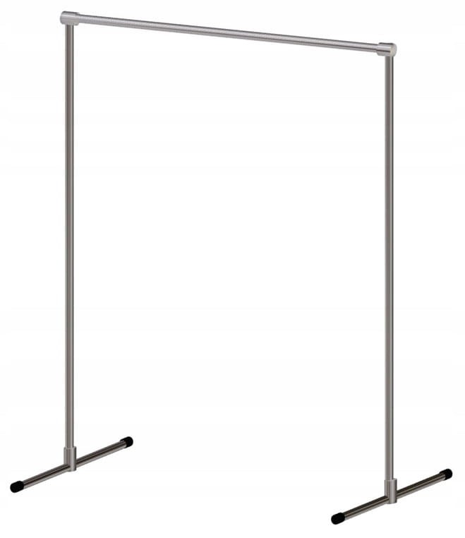STOJAK WIESZAK NA ODZIEŻ WIESZAKI REGAŁ 1,2x1,5m