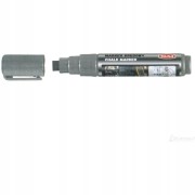 Marker Kredowy do tablic TOMA TO-291 ścięty 8x5mm srebrny GRUBY MAZAK PISAK