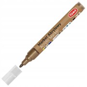 MARKER AKRYLOWY TOMA 2,5mm BRĄZOWY TO-402 MAZAK PISAK