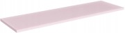 Jasnoróżowa półka meblowa z płyty laminowanej 100x30 cm