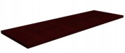 Ciemna półka meblowa Wenge Luizjana płyta laminowana 100x30 cm