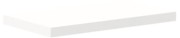 Biała półka wisząca z ukrytym mocowaniem 30x15 cm floating shelf