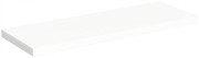 Biała alpejska półka wisząca z ukrytym mocowaniem 45x15 cm floating shelf