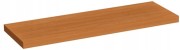 Półka ścienna w kolorze olcha 45x15 cm system ukrytego mocowania