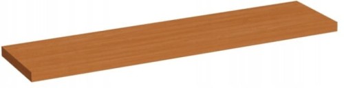 Półka ścienna w kolorze olcha 60x15 cm system ukrytego mocowania
