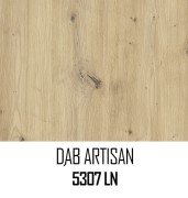 Struktura laminatu Dąb Artisan półka meblowa do regału