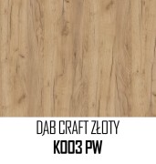 Usłojenie Dąb Craft Złoty na płycie meblowej 18 mm