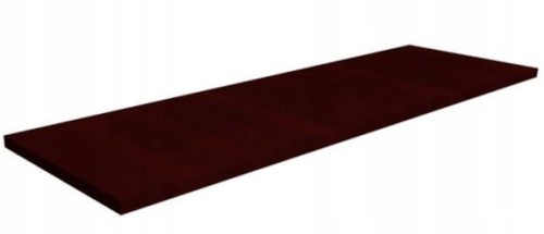 Ciemna półka meblowa Wenge Luizjana 100x30 cm do szafy