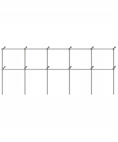 Regał na Odzież Przyścienny 600x200x40 cm System Rurowo Kulowy Garderoba