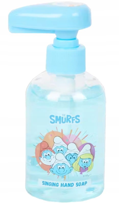 ŚPIEWAJĄCE MYDŁO MYDEŁKO W PŁYNIE SMERFY SMURFS 250ml