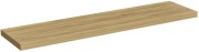 Półka wisząca Dąb Craft Złoty 60x15 cm floating shelf do salonu