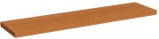 Półka ścienna w kolorze olcha 60x15 cm system ukrytego mocowania