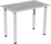 stół stolik 100x60 beton nogi chrom